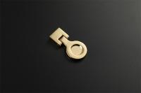 China Kitchen Furniture Handles And Knobs Golden Zinc Alloy Hardware Pulls For Cupboard factory
