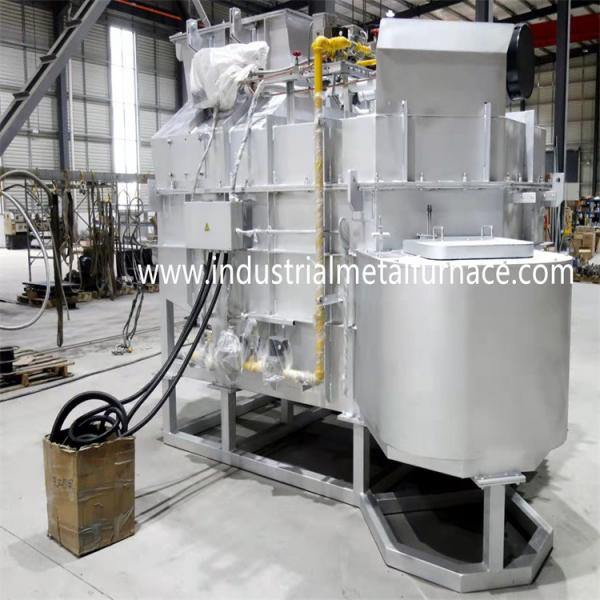Quality 300 To 3000kg/H Reverberatory Aluminum Alloy Melting Furnace Aluminum Holding Furnace for sale