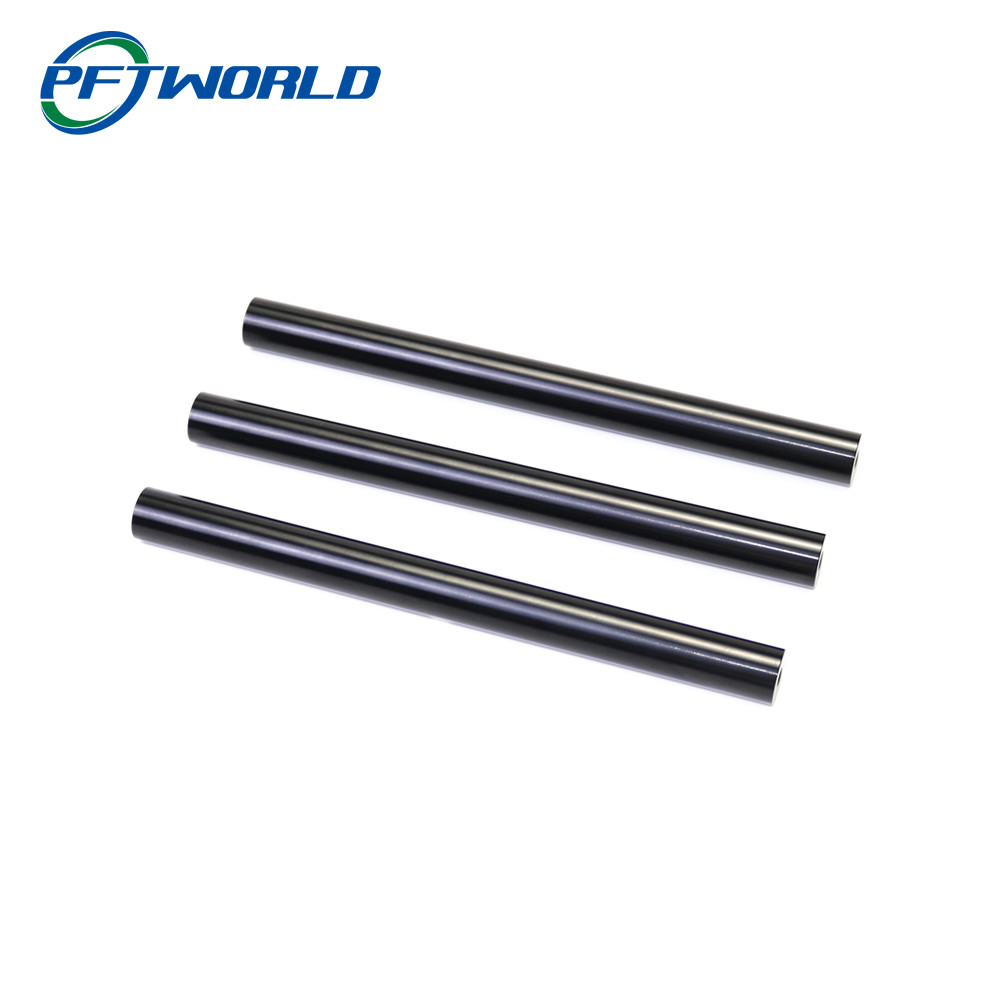 China Precision CNC Machined Aluminum Stick Black Anodizing Accessories factory