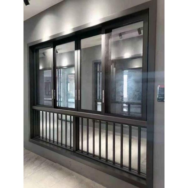 Quality Horizontal Aluminium Sliding Window Powder Coating With Thermal / Non Thermal Break for sale
