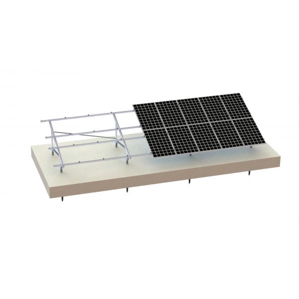 Quality Concrete Ground Aluminium Solar Mounting Structure 88m/S PV Systems for sale