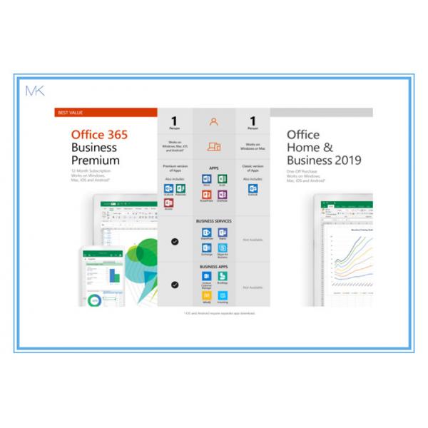 Quality Online Activation Microsoft Office 2019 Vision Home And Business Key Card for sale