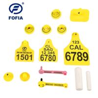 Quality 134.2khz Personalized Cattle Tracking Ear Tags for sale