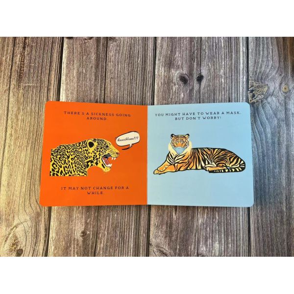 A5 Pamphlet Brochure Custom Colouring Book Printing Cmyk Color ISO from ...