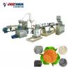China Double Stages PET Pelletizing Machine , Plastic Bottle Granulator Extruder factory