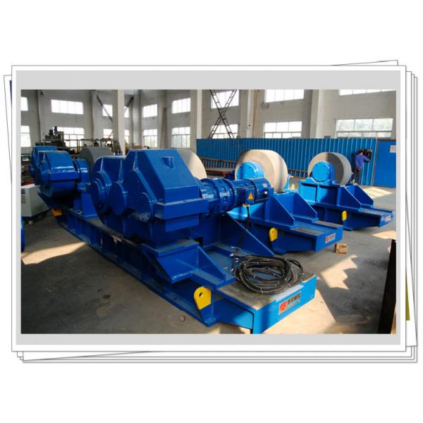 Quality 400ton Bolt Conventional Welding Rotator Adjustable With Steel Wheel for sale