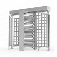 China Mechanically 90 Degree Full Height Turnstile Square E-ticketing Ticket System Rotate Door Device factory