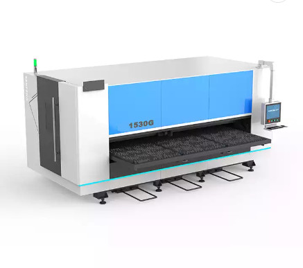 Quality 2000W / 3000W CNC Fiber Laser Cutter Machine With Single Table for sale