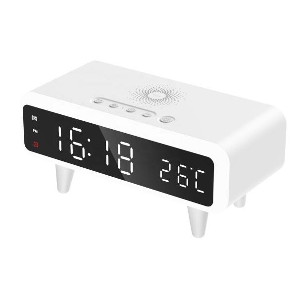 Quality Compatible Alarm Clock With Qi Wireless Charging for sale