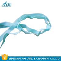 China Decorative Coloured Fold Over Elastic Webbing Straps Elastic Binding Tape factory