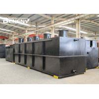 Quality Commercial Wastewater Treatment Tank 1-50 M³ Capacity For Hotels Restaurants for sale
