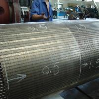 China STAINLESS STEEL FISH DIVERSION SCREENS / DRUM SCREEN / JOHNSON SCREEN CYLINDER FROM XINLU METAL WIRE MESH factory