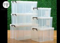 China Food Grade Stackable Plastic Storage Bins , 60 Litre Plastic Crate Box factory
