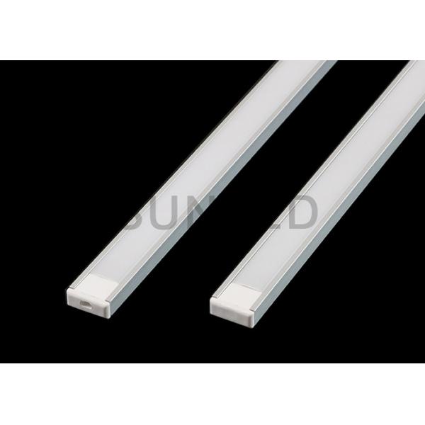 Quality Hard Plastic Strip LED Aluminium Profile DC 12v SMD2835 Customized Lenght for sale