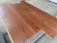China click jointed wide plank American Walnut engineered hardwood flooring to India factory