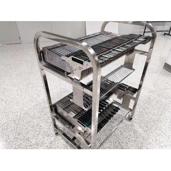Quality Storage Feeder Cart For FUJI NXT Electric SMT Feeder Trolley Aluminum Alloy SS for sale