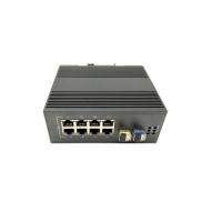 Quality Gigabit Managed Industrial Ethernet Switch , Industrial PoE Switch 8 Port for sale