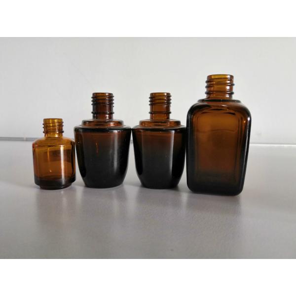 Quality Cosmetics 50ml Brown Dropper Bottles With Childproof / Pilfer Proof Cap for sale