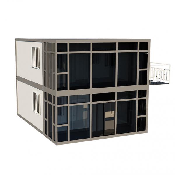 Quality 40ft Container Home Flat Pack Container House 2 Story for sale