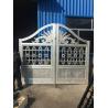 China Eco Friendly House Cast Iron Gates / Antique Wrought Iron Garden Gates factory