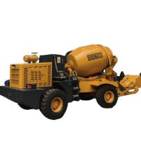 China Mobile Portable HY-160 Self Loading Concrete Mixer Construction Machinery factory