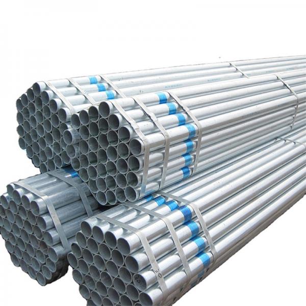Quality ASTM A36 Galvanized Round Tube ST35 ST52 20mm Threaded Galvanised Pipe for sale