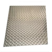 Quality 316L Diamond Stainless Steel Chequered Plate 8K Anti Skid Floor Sheet for sale