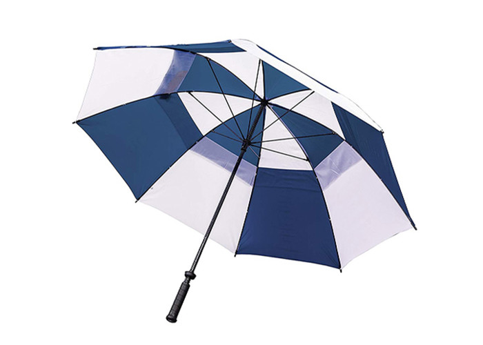 China 30 Inch Extra Long Shaft Golf Umbrella , Large Golf Umbrella Windproof factory