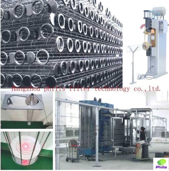 Silicone Dust Filter Bag Cages Manufacture