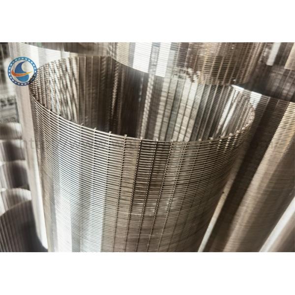 Quality SS304 Slot 40 Continuous Slot Wire Wrapped Screen For Sand Control for sale