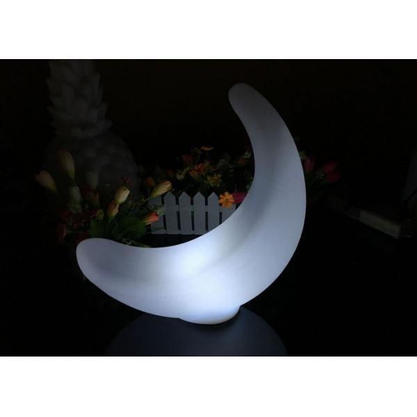 Quality Battery Operated  Smile Led Moon Lights , Large Half Moon Night Light For Party for sale