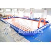 China Bubble Football Arena / Sport Arena For Inflatable Bumper Ball factory