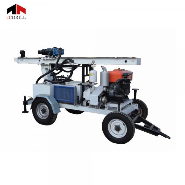 Quality Trailer Mounted 90mm Water Well Drilling Rig Equipment for sale
