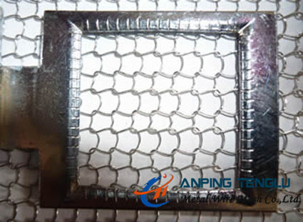 105-300 Model Stainless Steel Knittted Wire Mesh With Good Penetrability