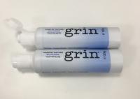 China Travel Sized ABL Laminated Whitening Toothpaste Tube Packaging For Grin Natural factory