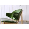 China Green Leather Living Room Furniture Relax Chair factory