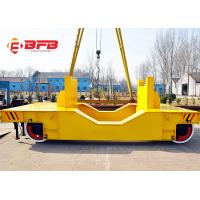 China Q235 Four Wheels Ladle Transfer Cart With SKF Bearing Telecontrol Operate factory