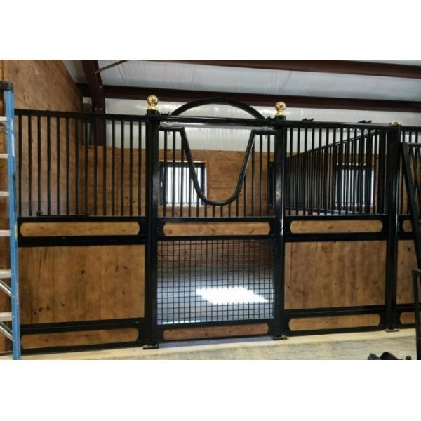 Quality Fully Customizable European Horse Stalls Corrosion Resistant Material for sale