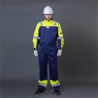 China Fire Retardant Safety Coverall Suit Safety Protective Clothing 65% Cotton 35% Polyester factory