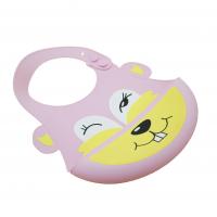 China Infant Care Food Grade Silicone Baby Bib 29*21cm factory