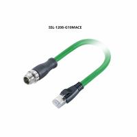 china X Coding M12 To Rj45 Ethernet Cable Cat 6A SFTP 26AWG For Profinet Ethernet