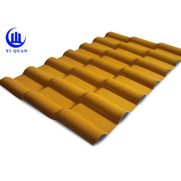 Quality Corrugated Plastic Roofing Sheet Asa Synthetic Resin Roof Tile for sale