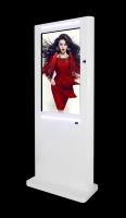China Customzied Wall Mount Touch Screen Monitor 32&quot; With LED Stripes Full HD Camera factory