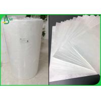 China 1057D 1073D White Color Fabric Paper Roll For Paper Watch Making factory