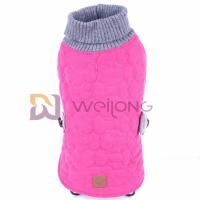 Quality Polyester Wadding Collar Knitted Dog Jumpers Sweater WMT For Dog Warm for sale