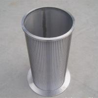 China Wedge Wire Screen Strong Stainless Steel Filtration Welded Slot 25-350 Mircon factory