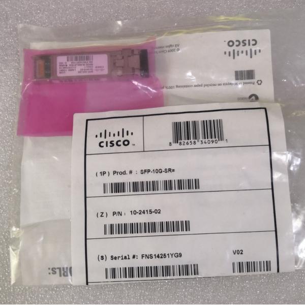 Quality Cisco SFP-10G-SR= Transceiver Module Original Cisco Optical Transceiver Module 10G SR SFP for sale