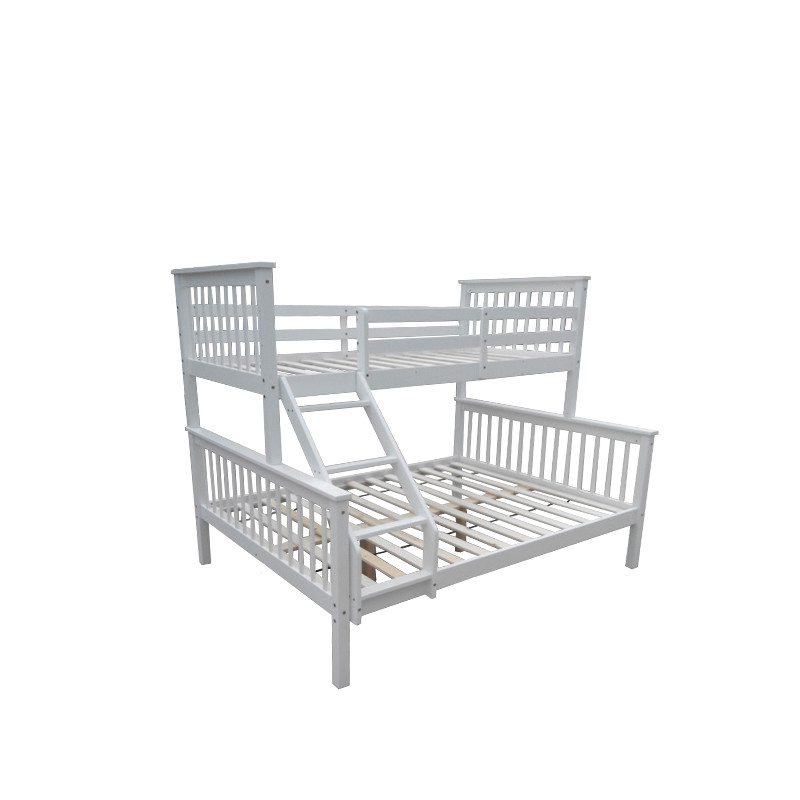 China Popular Dormitory Steel Bunk Beds Durability Electrostatic Powder Coating for sale
