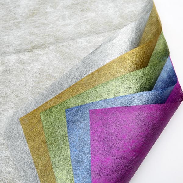 Quality Metallic Nonwoven Flower Wrapping Paper Sheets 60cm*60cm Eco-Friendly Paper for sale