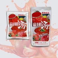 China Portable 4.2g Protein Bagged Tomato Paste With 5% Energy Nutrient Reference Value factory